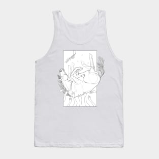 Falling horse Tank Top